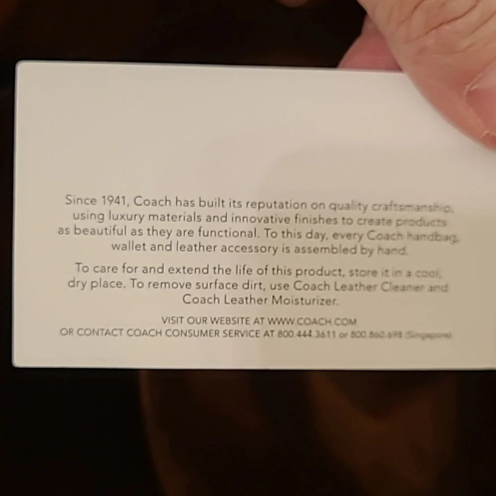 Coach Tan Leather Tote Bag with Dust Bag - Picture 14 of 16